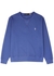 Blue logo cotton-blend sweatshirt - Polo Ralph Lauren
