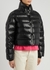 Morgat black cropped quilted shell jacket - Moncler