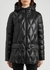 Serignan black belted quilted shell coat - Moncler
