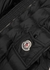 Ments black quilted shell jacket - Moncler