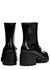 Trip 40 black rubber ankle boots - Gucci