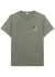 Green logo-embroidered cotton T-shirt - Loewe