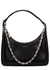 Moon Cut small black leather shoulder bag - Givenchy