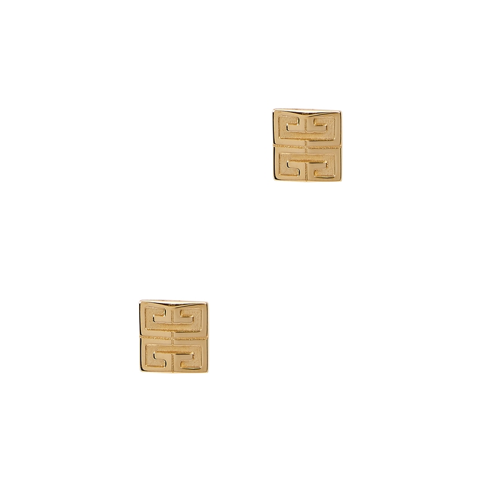 Givenchy 4G Gold-tone Stud Earrings