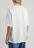 White logo-print cotton T-shirt - Marni