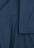 Venere navy cotton-blend poplin midi dress - 'S Max Mara