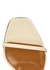 Opyum 85 ecru logo leather sandals - Saint Laurent