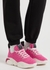 Teddy Bubble pink terry sneakers - MOSCHINO