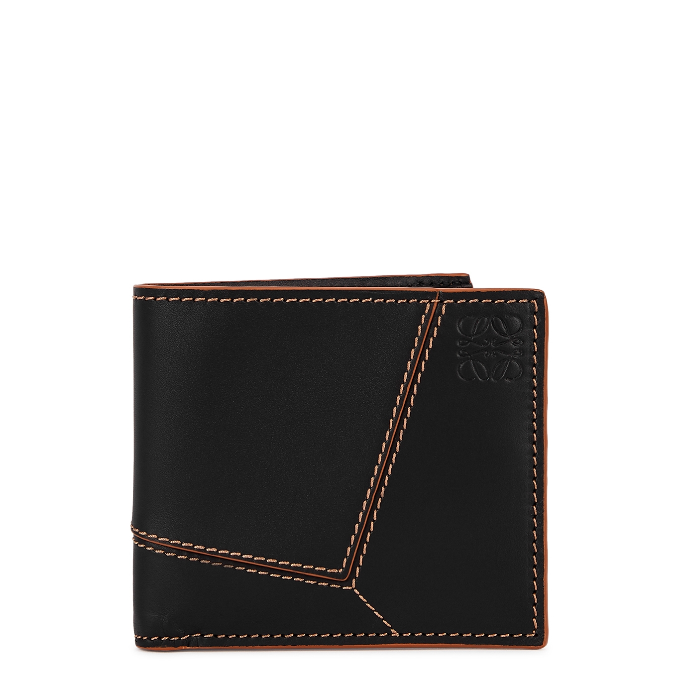 Loewe Puzzle Black Leather Wallet