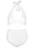 Ronco white high-rise bikini - Max Mara Beachwear