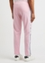 Pink striped jersey track pants - Palm Angels