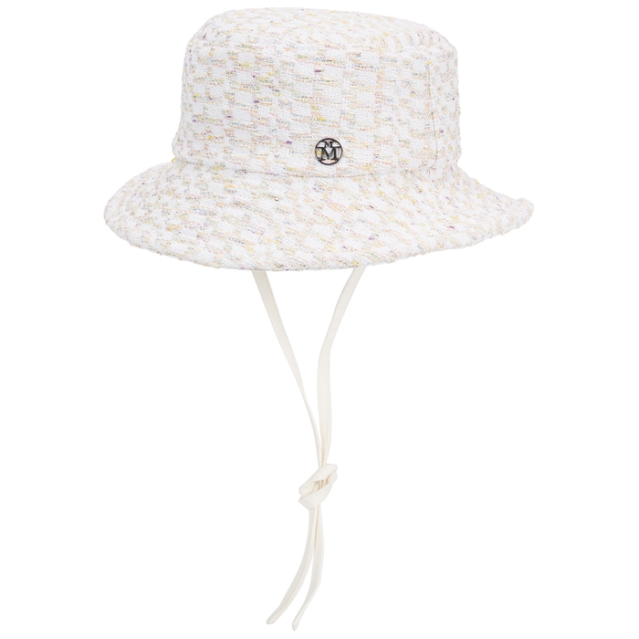 Maison Michel Paris Angele Tweed Bucket Hat