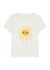 KIDS Sun white printed cotton top - MINI RODINI