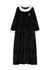 KIDS Black velour dress (2-10 years) - MINI RODINI
