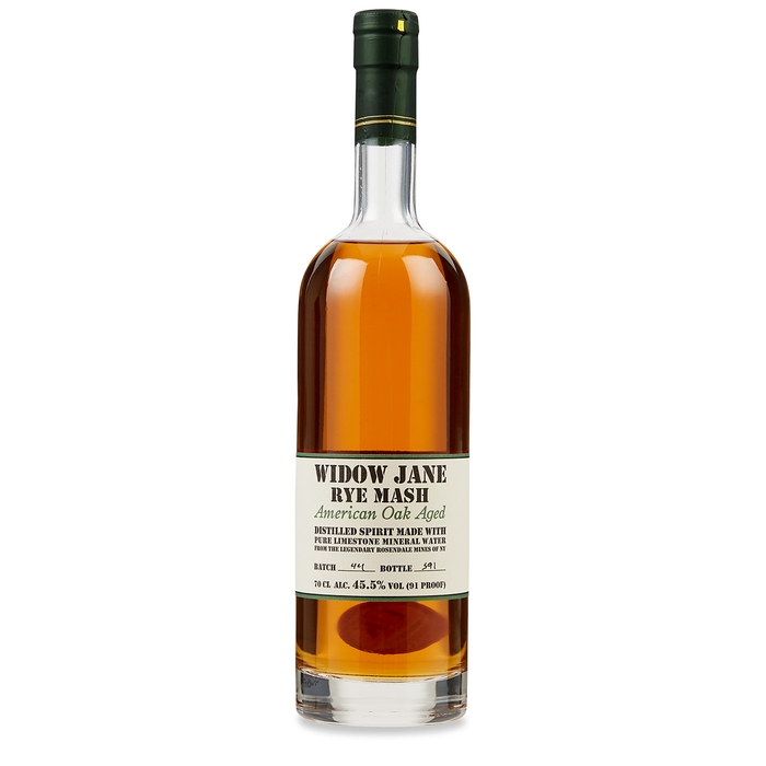 WIDOW JANE Rye Mash American Oak Aged Whiskey