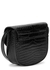 Kaia black crocodile-effect leather cross-body bag - Saint Laurent