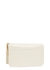 Off-white leather cross-body phone case - Saint Laurent
