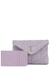 Puffer lilac denim clutch - Saint Laurent