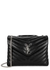 Loulou medium black leather shoulder bag - Saint Laurent