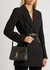 Cassandra mini black leather top handle bag - Saint Laurent