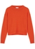 Orange wool and cashmere-blend jumper - Allude