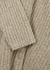 Sand bouclé-knit cotton jumper - EILEEN FISHER