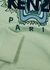 Green tiger-embroidered cotton sweatshirt - Kenzo