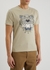 Stone tiger-print cotton T-shirt - Kenzo