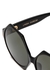 Bora black hexagon-frame sunglasses - Linda Farrow Luxe