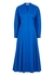 Blue cotton midi dress - Tory Burch