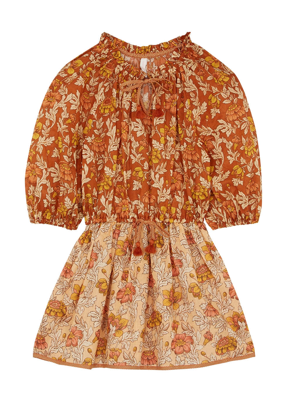 Andie floral-print cotton dress