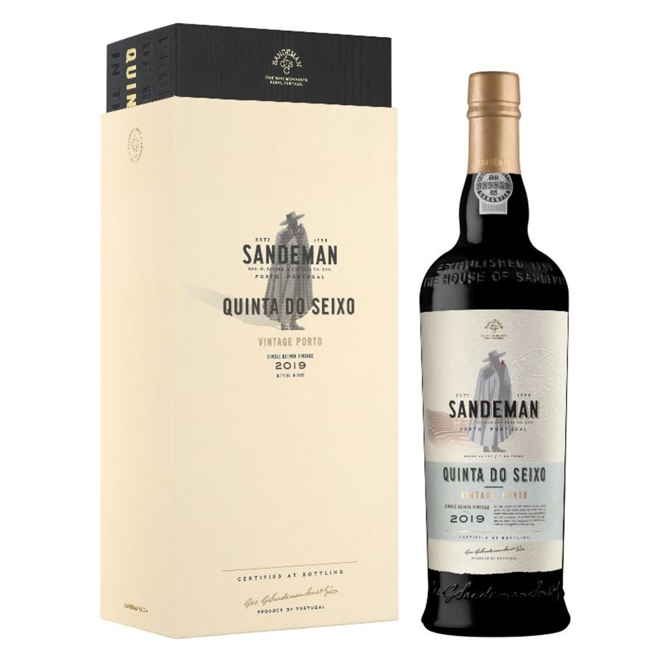 Sandeman Quinta do Seixo Vintage Port 2019 Gift Box, Portugal, 750ml Port And Fortified Wine