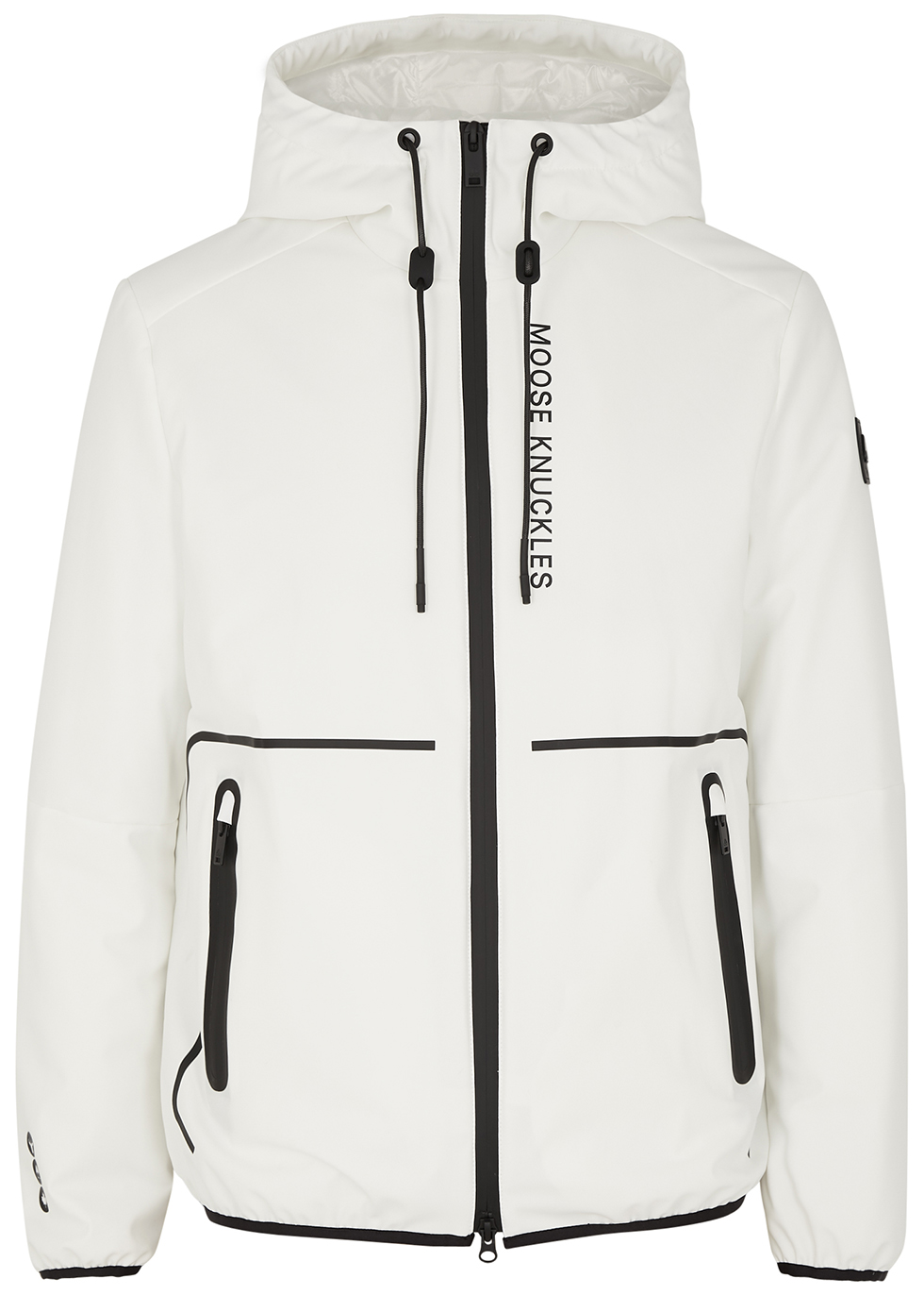 Grayton white padded stretch-shell jacket