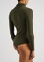 Colorado dark green cotton-blend bodysuit - Wolford