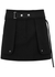 Utility black stretch-twill mini skirt - Helmut Lang