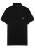 Black piqué cotton polo shirt - Dolce & Gabbana