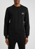 Black logo cotton sweatshirt - Dolce & Gabbana