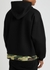 Black layered hooded jersey sweatshirt - Dolce & Gabbana