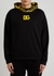 Black logo hooded cotton sweatshirt - Dolce & Gabbana
