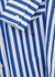 Blue and white striped cotton shirt - Victoria Beckham