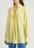 Yellow crepe blouse - Victoria Beckham