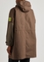 Brown panelled woven parka - JW Anderson