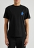 Black logo-embroidered cotton T-shirt - JW Anderson