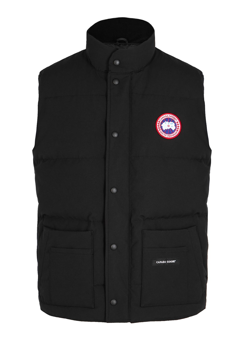 Freestyle black quilted Artic-Tech shell gilet