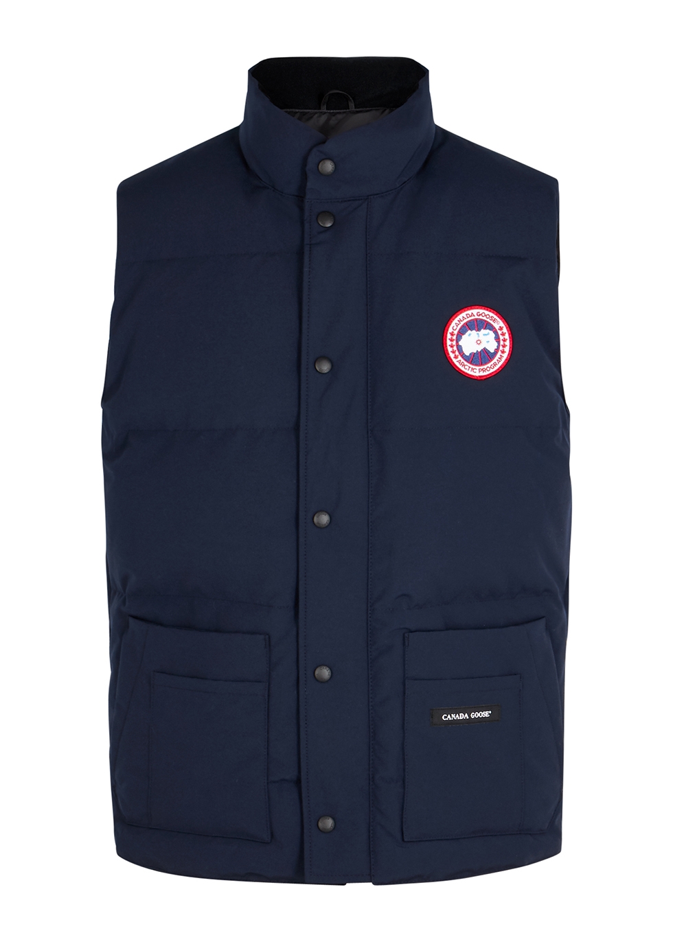 Canada Goose Freestyle navy quilted Artic-Tech shell gilet