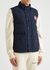 Freestyle navy quilted Artic-Tech shell gilet - Canada Goose