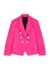 KIDS Neon pink stretch-wool blazer (4-10 years) - Balmain