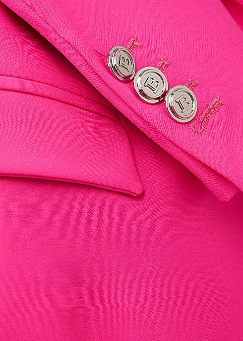 Balmain Neon pink stretch-wool (4-10 Harvey