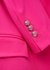 KIDS Neon pink stretch-wool blazer (12-16 years) - Balmain