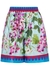 Floral-print silk-twill shorts - Dolce & Gabbana